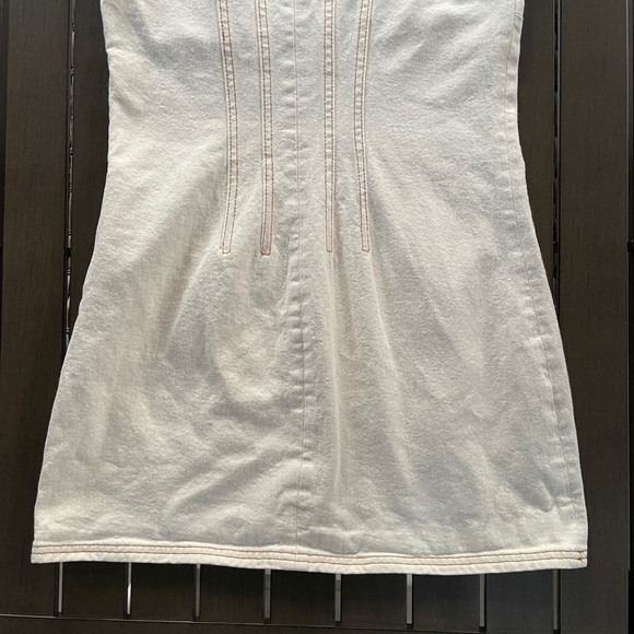 BDG URBAN OUTFITTERS SADIE SEAMED DENIM MINI DRESS!! - Picture 13 of 16
